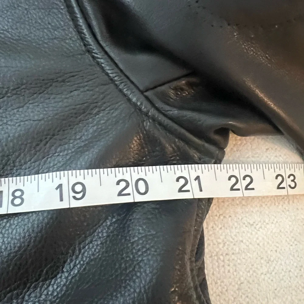 Vintage Leather Cafe RacerJacket, soft 100% Napa Leather,